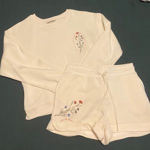 TS Red Sweatset Loving Him Was Red